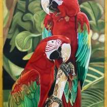 Интерьерная картина Попугаи 50/70, в Железногорске