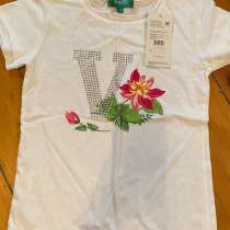 Новая футболка. Белая. На девочку, в Кстове