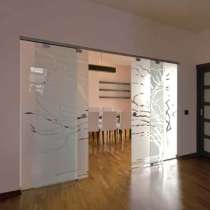 Стеклянные двери купе, в г.Караганда