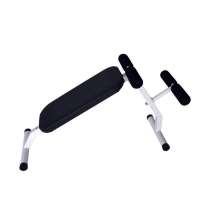 Скамья MDL тренировочная 2 в 1 для пресса и спины белая, в Коврове