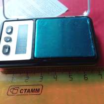 Весы высокоточные 0.001 ювелирные мини новые, в Москве