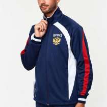 Спортивный костюм мужской, 1250, темно-синий, в Москве