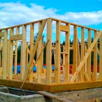 Каркасные дома. Строительство под ключ с нуля. Фундаменты, в г.Минск