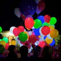 Светящиеся гелиевые шары, в Барнауле
