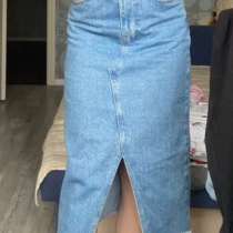 Джинсовая юбка миди 44, в Ногинске