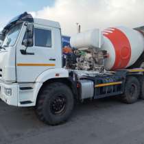 Автобетоносмеситель КамАЗ-5814Т6, в Санкт-Петербурге
