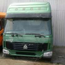 Кабина HOWO A5 тягач, зелёный цвет, высокая, в Благовещенске