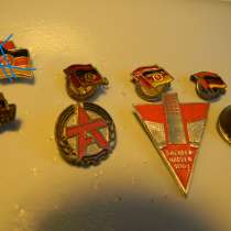 Значок.ГДР-7. Deutsch-Sowjet,7 Kongress, AF, 1961 концлагерь, в г.Ереван