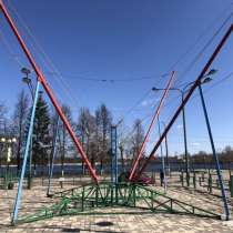 Аттракцион Тарзанка (Кенгуру) на четыре батутных места, в Гусь Хрустальном