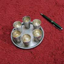 Набор из 6 рюмок с подносом (СССР), в г.Павлодар