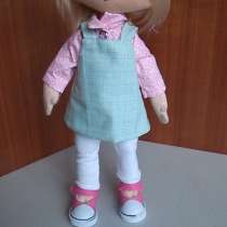 Текстильная кукла Аленка, в Москве