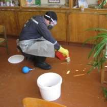 Разбился градусник Замер паров ртути Служба ртути, в Москве