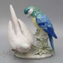 Фигурка "Попугаи" Европа, 1950, в Москве