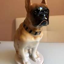 Фарфоровая статуэтка "бульдог", в Москве
