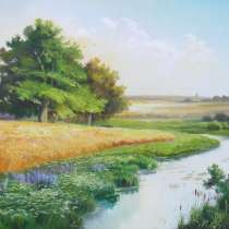 Авторская картина Коваль А. Н. "Спелая рожь", в г.Николаев