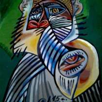 Картина Обезьяна (графика), в Саратове