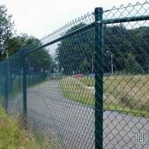 Забор из сетки-рабица диаметр проволки 1.8мм под ключ вариан, в г.Борисов