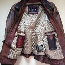 Кожаная муж. куртка. Фирма BRANDO, в Москве