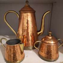 Медный восточный сервиз трио, в г.Ницца