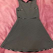 Очень красивое платье в полоску на лето с кружевной спинкой, в г.Украинка