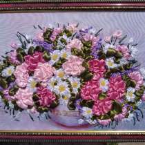 Картина вышитая лентами, в Россоши