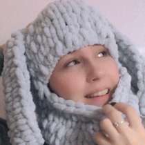 Балаклава вязаная «медведь», в Москве