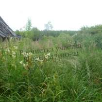 Покос травы, бурьяна, сухостоя., в Клине