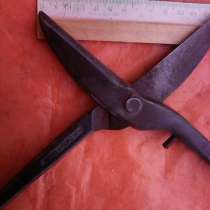 Советские ножницы по металлу с клеймом, в Иванове