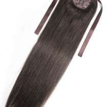 Длинный натуральный хвост на ленте. Длина 72 см, в Москве