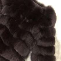 Шуба трансформер из натурального меха песца, в Краснодаре