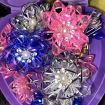 Шпильки для волос в виде цветочка, 5 шт 5 р, (3 цвета), в г.Гомель