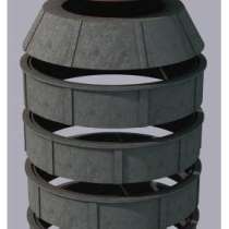 Колодец полимерно-песчаный сборный 1000м, в Челябинске