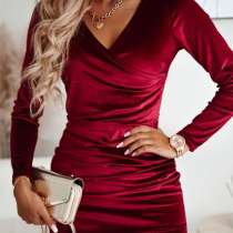 Платье бордовое, в Кемерове