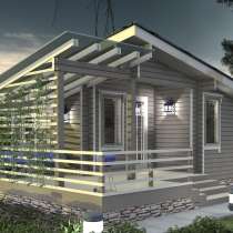 Дачный дом из бруса, в Москве