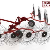 Грабли-ворошилки валкообразователи гвв-6.0 (9 колесные), в Пензе