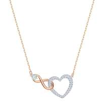 Подвеска на цепочке Swarovski, сердце, в Москве