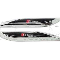 Логотипы S-Line на крылья Audi, в Москве