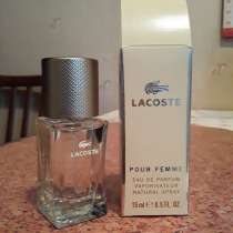 Lacoste Pour Femme парфюмерная вода, в Москве