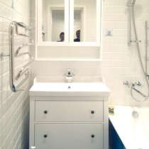 Ремонт ванной комнаты с дизайнером, в Москве