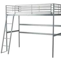 кровать-чердак двуспальная, в Москве