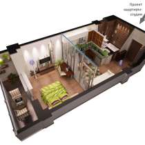 Новая квартира-сингл в Твери за миллион рублей, в Твери