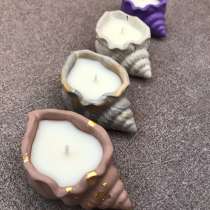 Свечи в ракушке ручной работы, в Краснодаре