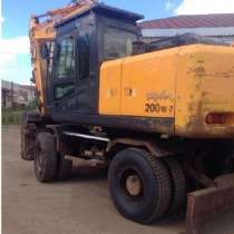 Запчасти экскаватора колесного Hyundai r200 w-7 бу с разбора, в Балашихе