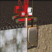 Стена в грунте установка, в Ростове-на-Дону