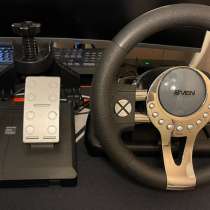 Отличный игровой руль Sven gc w800, в Москве
