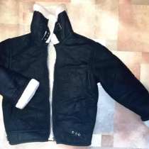 Дубленка искусственная б/у мало, есть карманы р.128/134 отда, в Москве