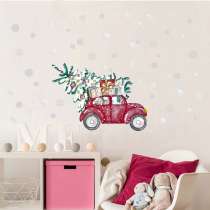 Уникальные новогодние наклейки на окна и стены, в г.Минск