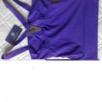 Топ новый Versace Италия 44 46 M фиолетовый сиреневый майка, в Москве
