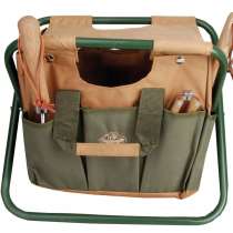 Стул Esschert Design садовый с сумкой для инструментов, в Краснодаре