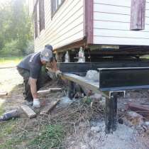 Ремонт фундамента. Винтовые сваи, в Ногинске